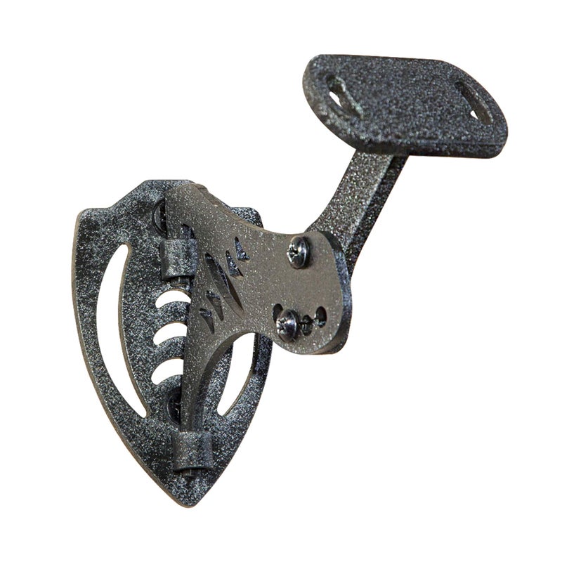 Skull Hooker Powder-Coated Steel XXL Bone Bracket â€“ Designed to Accommodate the Skull Plates of Antlered and Horned Species Such as Elk, Caribou, Buffalo, Moose and Heavy-Horned Sheep,Graphite Black - Image 1